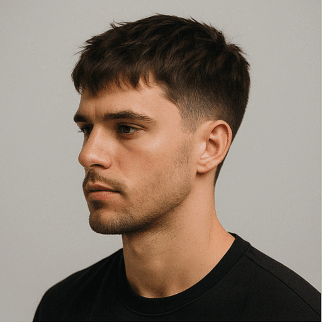 Textured Crop Hairstyle