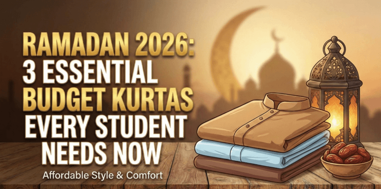Ramadan 2026: 3 Essential Budget Kurtas Every Student Needs Now