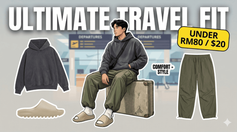 The Ultimate Student Travel Outfit Under RM80